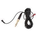 Flexible Long Headphone Cable Extension Cord Black for HD230/HD250/HD250