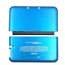 New Replacement Front Back Faceplate Plates Upper & Back Battery Housing Shell Case Cover for 3DS XL / 3DS LL Game Console - Blue