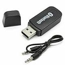 3.5mm to USB Bluetooth Receiver Adapter for Seamless Audio Streaming - USB Bluetooth Wireless Receiver AUX Audio Stereo Music Adapter Car Kit, Enhance Your Devices with Bluetooth audio transmitter