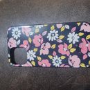 Kate Spade Cell Phones & Accessories | Kate Spade Floral Rhinestone Phone Case Cover Lg | Color: Black/Pink | Size: Os