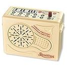 Shrutivani 2-in-1 Carnatic Electronic Shruti Box. Tanpura + Harmonium (Sruthi Petti Musical Instrument) (Beige Colour)