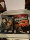 Conflict Desert Storm & Medal Of Honor Rising Sun PS2 Game Bundle