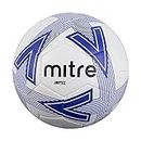 Mitre Impel L30P Fußball, sehr strapazierfähig, formbeständig, für alle Altersgruppen, weiß, blau, schwarz, Größe Ball 5