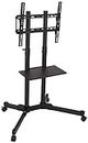 Amazon Basics TC40 TV Trolley for 32-70" TVs with Swivel feature, Black