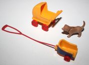 PLAYMOBIL 4237 CIRCUS DRESSAGE CHIENS STROLLER ACCESSORIES