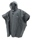 FROGG TOGGS Men's Standard Ultra-lite2 Waterproof Breathable Poncho, Carbon Black, OS