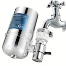 1pc, Faucet Water Filter Faucet Mount Water Filtration System Household Kitchen Water Purifier Tap Water Filter, Reduce Chlorine