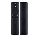 Bluetooth Voice Command Remote for Mi Smart Android Tv Remote Control Compatible with Mi 4A 4A Pro 4k Ultra HD Remote Control & Tv Stick with Netflix & Prime Video Function
