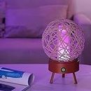 SANSHAM Mosquito Killer Lamp for Home with Electric Led & Night Lamp Light Duel Option USB Powered Electronic Bug Zapper Machine for Fly Catcher Mosquito (Lamp Model) Plastic - Brown Color