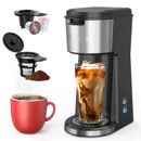Color of the face home Single Serve Coffee Maker For K Cup & Ground Coffee, w/ Bold Brew, One Cup Coffee Maker, Fits Travel Mug | Wayfair