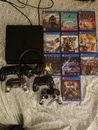 PlayStation4Slim1TB, w 4 ps4 working controllers 10 games $100 bluetooth headset