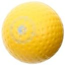 Float Water Golf Ball, Unique Practice Durable 2 Layers Floating Golf Ball Hard Unsinkable for Outdoor Kids Golf Foam Balls 100 Yellow
