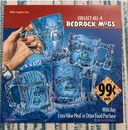 4 Vintage FLINTSTONES 1993 McDONALDS “Rocdonalds” Glass Mugs - Full Set