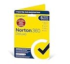 Norton 360 Deluxe & Antitrack 2024, Antivirus Software for 5 Devices, 50GB, 12 Month Subscription ‎with ‎Automatic Renewal