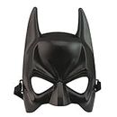 ROPA MOOLYAVAAN PRODUCTS Halloween Batman Adult Masquerade Mask Half Face Costume Equipment Jet Black (3)