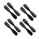 PGSA2Z Helicopter DIY Plastic Propeller 45mm 4.5cm 0.8mm 45 * 0.8mm Propeller Blades Rotors R/C Toys Drone Quadcopter Rc Spare Parts Accessories (8-Pcs 4 CW, 4 CCW)