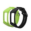 Muovrto Watch Strap for Polar A360, Soft Silicone Replacement Strap Watch Band Out door Sport Wristband