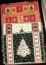 Pier 1 One Set of 4 Christmas Reversible Placemats Red Green Gold Holiday