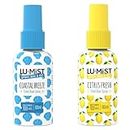 LU-MIST 2 x 60ml Toilet Bowl Spray (Citrus Fresh & Coastal Breeze)…