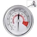 Ecloud Shop Barbecue Pit Smoker Grill Thermometer Temperature Gauge
