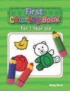 Baby Bond First Coloring Book For 1 Year Old (Poche)