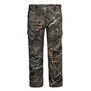 Mossy Oak Pantalon de Chasse Camouflage en Coton Mill Flex pour Homme, Country ADN, 3XL