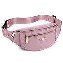 PALAY® Waist Bags for Women Girls with Adjustable Strap, Stylish Bumbag Chest Bag Waterproof Fanny Bag, Oxford Cloth Waist Pack Outdoor Hiking Running Travel