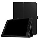 ZZOUGYY Tablet Cover for Samsung Galaxy Tab S2 9.7 2015 SM-T810 T813 T815 T817 T818 T819,Ultra Slim Folio Stand Lightweight Leather Case for Galaxy Tab S3 9.7 2017 SM-T820 T825 T827 (Black)
