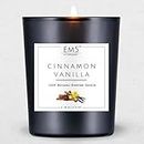 EM5™ Cinnamon Vanilla Scented Candle | Smokeless & Non-Toxic Candles for Home Decor & Aromatherapy | 60 Gm | Long Burning Time Up to 20 Hours | Best Fragrance for Gifting