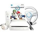 Wii Console with Mario Kart Wii Bundle-White - Bundle Edition