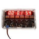 Digital Circuit Clock DIY Electronic Kit Electronic Clock Teaching Kit With Case