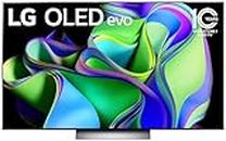 LG C3 Series 55-Inch Class OLED evo 4K Processor Smart Flat Screen TV for Gaming with Magic Remote AI-Powered OLED55C3PUA, 2023 with Alexa Built-in (Renewed)
