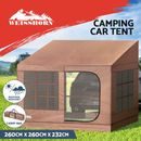 Weisshorn Camping Tent Car SUV Rear Side Canopy Portable Shelter Family Home 4WD