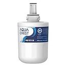 AQUA CREST DA29-00003G Fridge Water Filter, Compatible with Samsung Aqua Pure Plus DA29-00003G DA29-00003B DA97-06317A DA61-00159A HAFCU1/XAA HAFIN2/EXP APP100 WF289, Package May Vary (1)