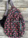Kavu Colorful Pink Flamingo Rope Sling Back Backpack