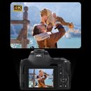 4K Digital Camera For Photography And Video WiFi 64MP 12x 30x Optical Zoom UK