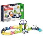 Magformers Sky Track Set Building Kits (54 Piece), Vibrant Solid Colors, One Size