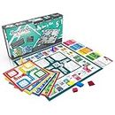 Chanak Business Game Board with Plastic Coins, 5 Fun Board Games in 1 for Kids & Adults Above 3 Years Includes Business, Ludo, Snakes & Ladders, Cricket and Treasure Island, BIS Approved