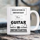 Taza de guitarra educativa | regalos musicales | regalos para amantes de la guitarra | taza de cumpleaños