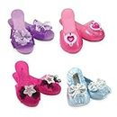 Melissa & Doug Role Play Collection - Step In Style! Dress-Up Shoes Set (4 Pairs), Multicolored, 11" x 12" x 4.5" Packaged