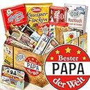 ostprodukte-versand Bester Papa Geschenk Box - Das DDR Geschenk für Papa - DDR Süssigkeiten Box
