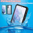 Plongée natation TPU ARMOR CASE ip68 étanche pour Samsung Galaxy S24 S23 s22