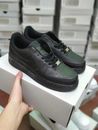 Black Nike Air Force 1 Low'07 Trainers Low Top Sneakers shoes UK 3.5-11