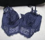 ADORE ME - FANCY LIGHTLY PADDED DEMI BRALETTE  - UNDERWIRE -  SIZE 32D NWT