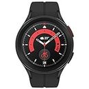 SAMSUNG Galaxy Watch 5 Pro 45mm Bluetooth Smartwatch w/Body, Health, Fitness and Sleep Tracker, Black (Renewed)