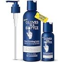 Gloves In A Bottle Shielding Lotion (One- 2 fl oz-60 ml & One - 8 fl oz-240 ml) with Pump Great for Dry Itchy Skin! Grease-Less and Fragrance Free!