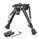 Feyachi Carbon Fiber Tactical Rifle Bipod 6"-9" Adjustable with Picatinny Adapter