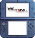 Nintendo Neu 3DS XL Videospielkonsole Metallic Blue + Spiele BÜNDEL