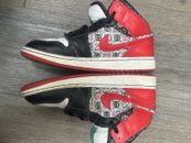 Nike Shoes Ugly Christmas Sweater Jordan 1 Youth 4.5 Mid Sneaker Air