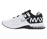 Nike Air Max Alpha Trainer 4, Men's Sneakers, White Wolf Grey Black, 8 US